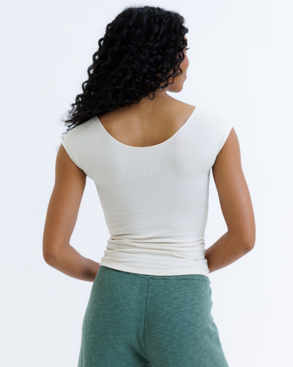 Downeast Women's Tri-Blend Scoop Neck Cap Sleeve Tee — XS–XXL, 4 Colors