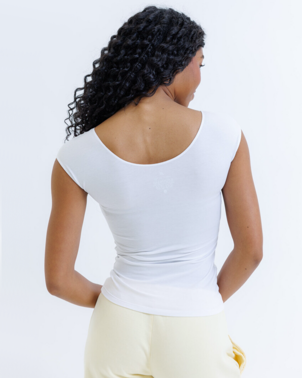 Downeast Women's Tri-Blend Scoop Neck Cap Sleeve Tee — XS–XXL, 4 Colors