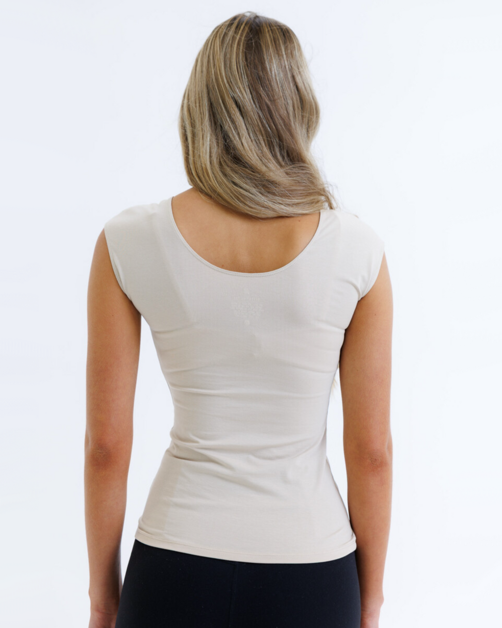 Downeast Women's Tri-Blend Scoop Neck Cap Sleeve Tee — XS–XXL, 4 Colors